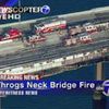 Three-Alarm Fire On Throgs Neck Bridge